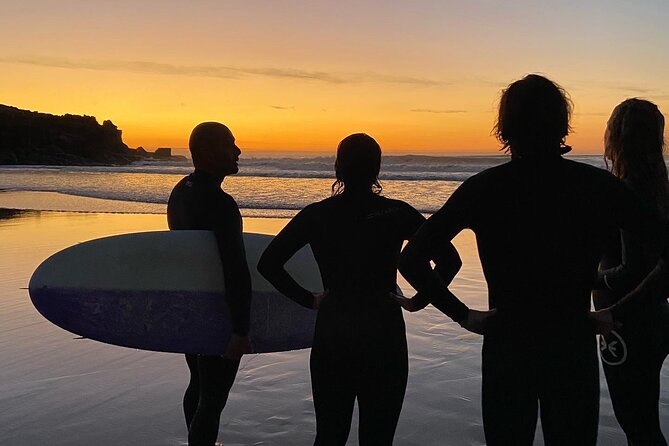 Surf Coaching at the World Surfing Reserve - In the water with a coach who watches closely