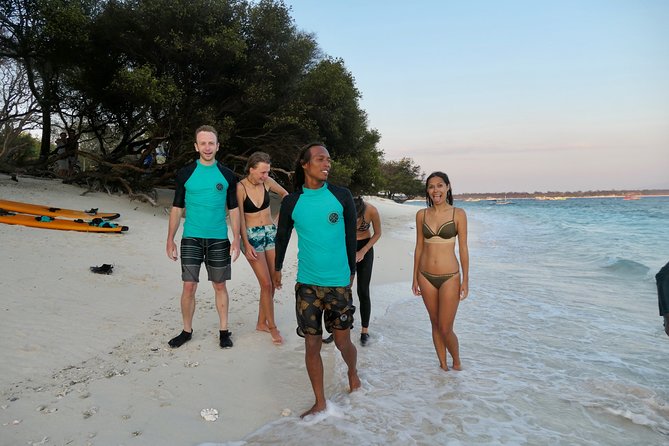 Surf Lesson Gili Trawangan - A small group gives you more useful coaching