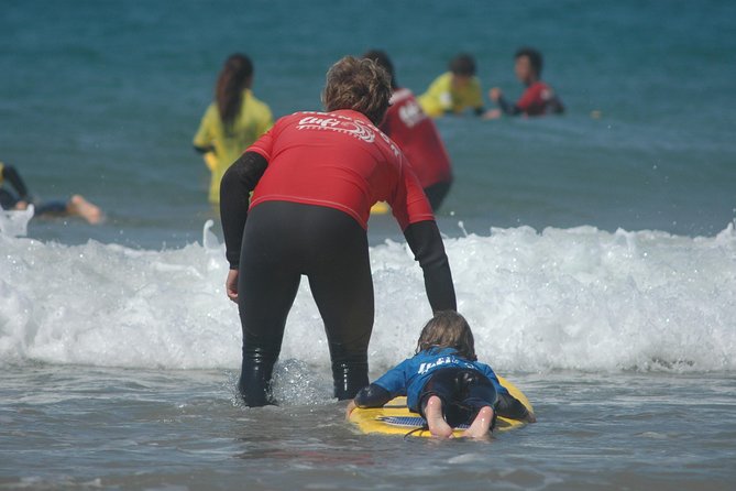 Surf Lesson in Costa da Caparica - About an hour in the foam