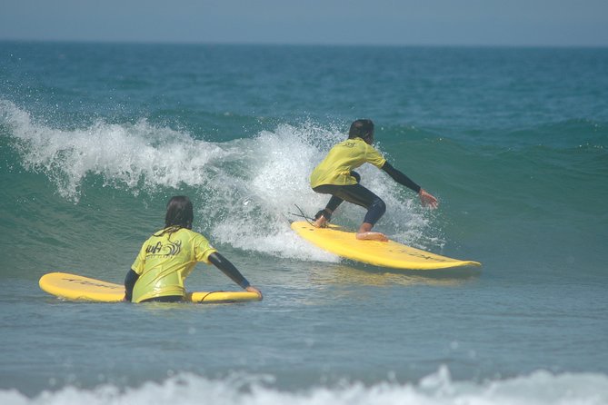 Surf Lesson in Costa da Caparica - The opening safety briefing is practical, not filler