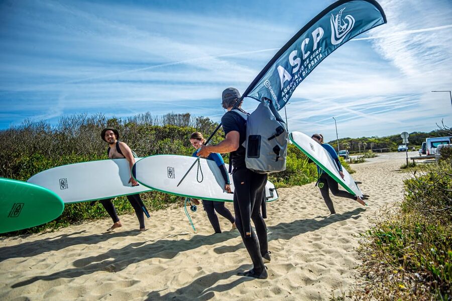 Surf Lesson in Praia de Mira - From beach briefing to first attempts