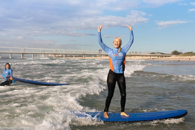 Surf Lesson on the Gold Coasts locals Favourite beach (Ages 14+) - What the price includes at $53.79