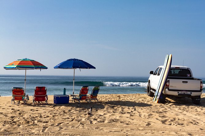 Surf Lesson Tours (half day) - The remote beach is part of the value