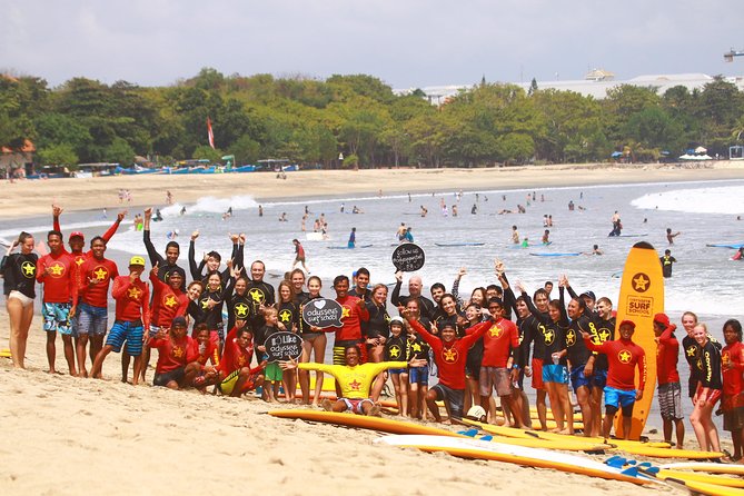 Surf Lesson with a Personal Instructor at Kuta Beach - The Beach Briefing Takes 10 to 15 Minutes