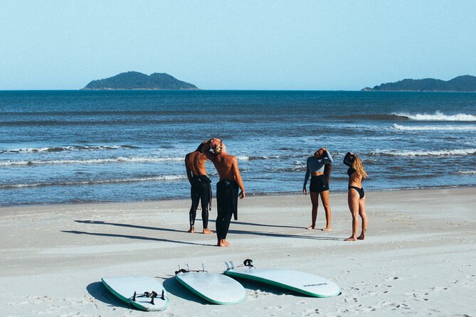 Surf Lesson with Qualified Instructor in Florianópolis - Meeting at Barra da Lagoa Beach