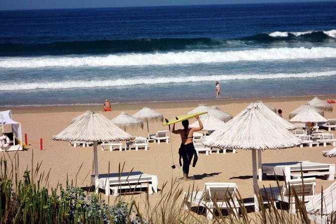 Surf Lesson with transfer - A practical first lesson from central Lisbon