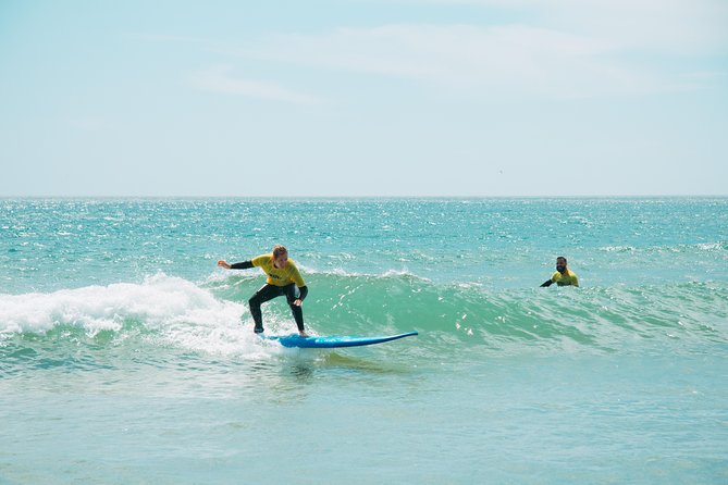 Surf Lesson with transfer - The physical side: fun, but not light work