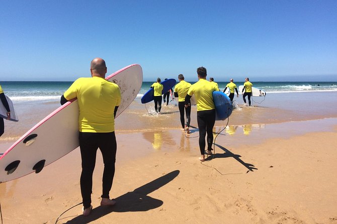 Surf Lesson with transfer - Carcavelos Surf School and the choice of beach