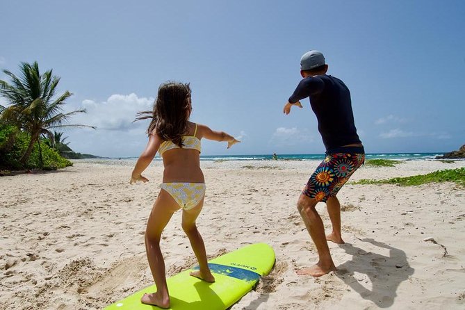 Surf lessons 1h30 (4-6 people) Kokoplaj Surf camp Guadeloupe school - Kokoplaj Surf School: quick points
