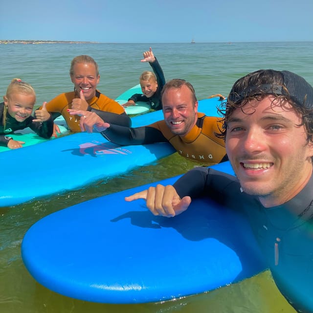 Surf Lessons Albufeira - Treating people like real people - The water session: technique, awareness, and confidence