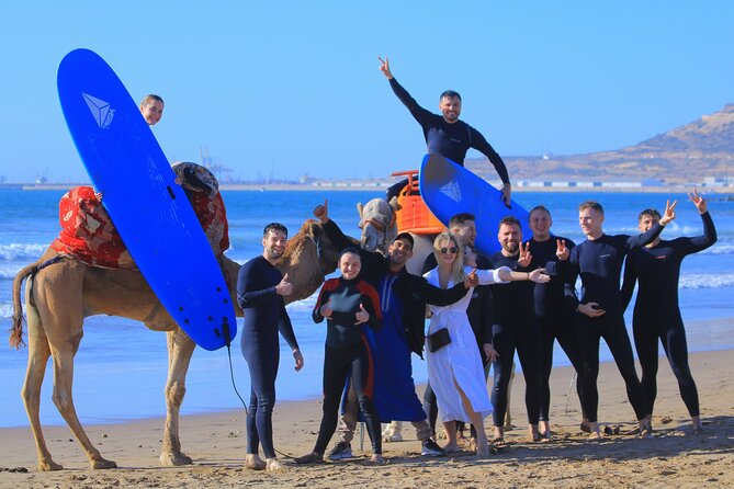 Surf lessons and guiding in Agadir - Your first successful wave