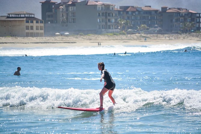 Surf Lessons at Cerritos - A Pacific coast day instead of a Cabo pool day