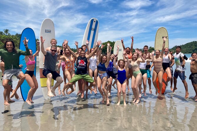 Surf lessons at Manuel Antonio Beach - Key points about this Manuel Antonio surf lesson