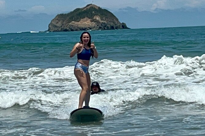 Surf lessons at Manuel Antonio Beach - What $55 buys you