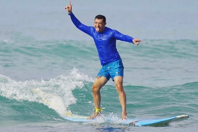 Surf lessons for beginners in Waikiki - The instructors: Preston, Jameson, and Scotty