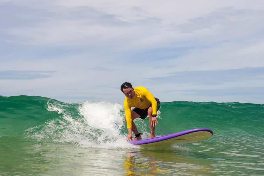 Surf lessons: in Arpoador in Ipanema. - Why Arpoador works for a first surf lesson