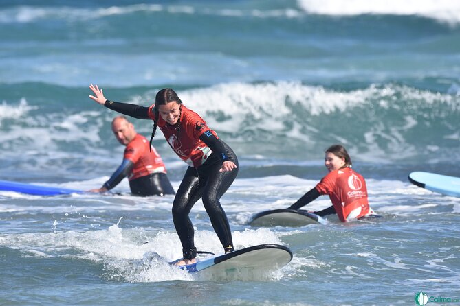 Surf lessons in Famara 9:15-14:30h (4 hours of class) - The atmosphere around Calima Surf