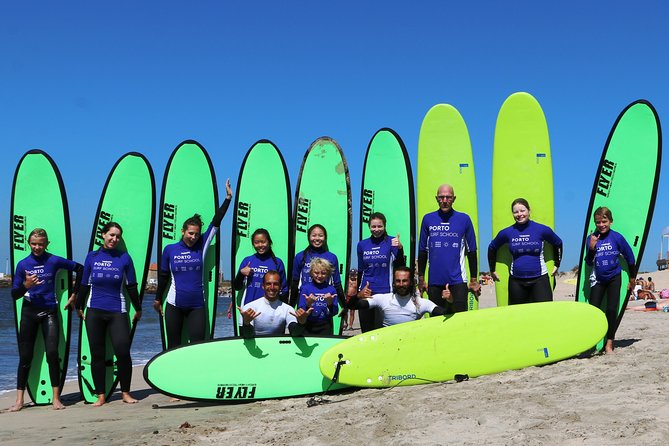 Surf Lessons in Porto with transfer at Porto Surf School - From Porto’s center to the Atlantic