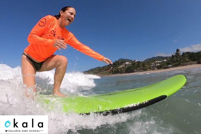 Surf lessons in Puerto Vallarta and Nayarit - Nuevo Nayarit Beach, Playa La Lancha, and Litibu Beach