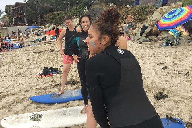 Surf Lessons in Santa Barbara with the Dude - Coaching from Micah and Mika