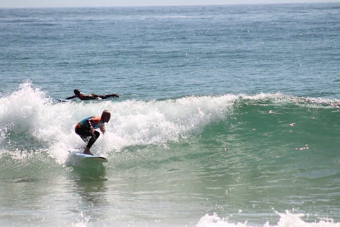 Surf lessons in the Algarve - Duarte’s teaching style and group size