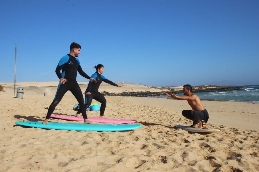 Surf Lessons | Learn to surf in Fuerteventura - A beginner lesson built around the right waves