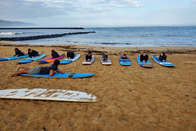 Surf Lessons on the North Shore Great for Families and all Ages - Beach instruction before the first wave