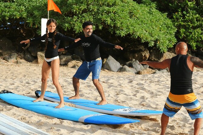 Surf Lessons on the North Shore Great for Families and all Ages - What the $165 price includes