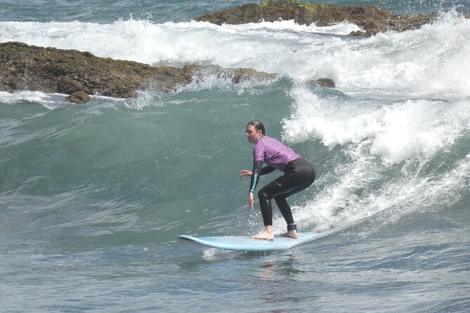 Surf Lessons Tailored to Your Skill Level in Madeira - Warm-up and technique on dry land
