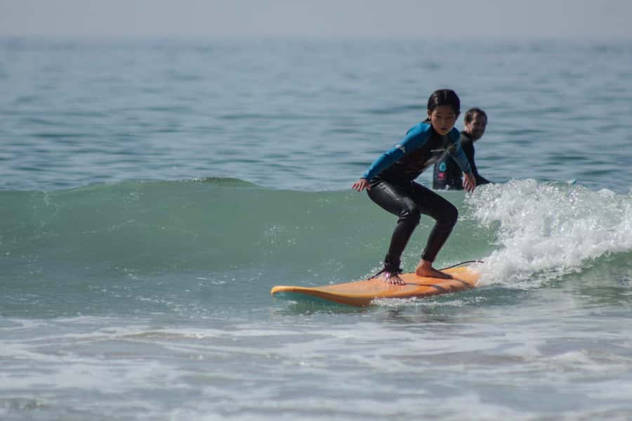 Surf Lessons with Local instructor - Why Taghazout is a good place to start surfing