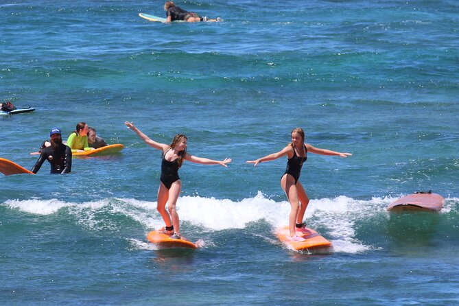 Surf with the Pros - A good choice for families and first-timers
