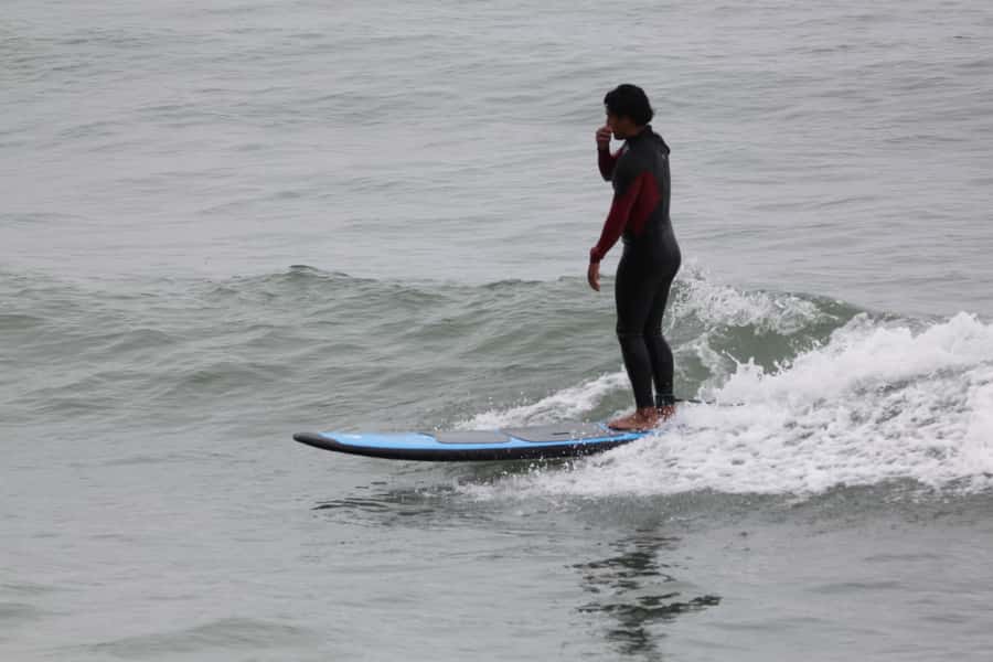 Surfing experience in Lima - New boards, wetsuits, and Lima’s cold Pacific water