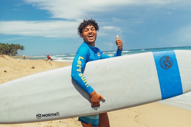 Surfing lesson at beautiful beach Playa Encuentro - Key points to know before you book