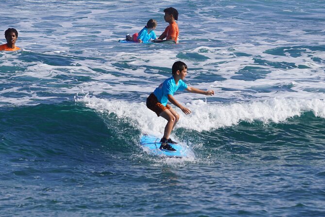 Surfing lesson at beautiful beach Playa Encuentro - The value of $75 per person