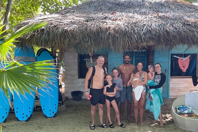 Surfing lesson at beautiful beach Playa Encuentro - Getting to Playa Encuentro from Cabarete