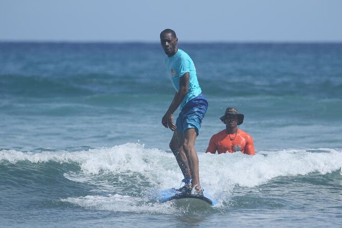 Surfing lesson at beautiful beach Playa Encuentro - Who will enjoy this experience most