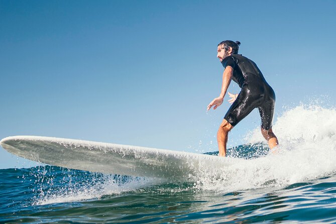 Surfing Lesson in La Mata Beach - The limits of a beginner surf lesson