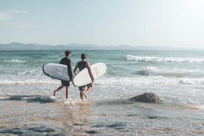 Surfing Lesson in La Mata Beach