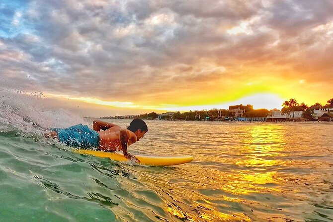 Surfing Lessons - Learn To Surf In Playa del Carmen - The practical comfort of storage, showers, and sunscreen