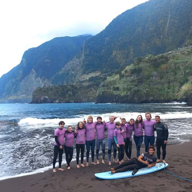 Surfing Lessons With Amazing Instructors in Madeira Island - Meeting Madeira New Wave at Alagoa beach