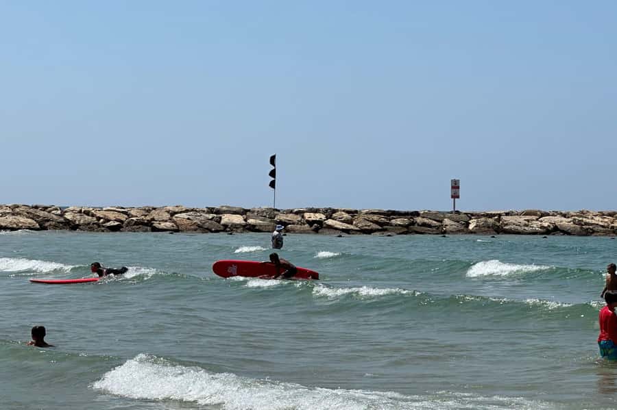 Tel Aviv: Professional Surfing Lessons at Beach Club TLV - Who should take this lesson