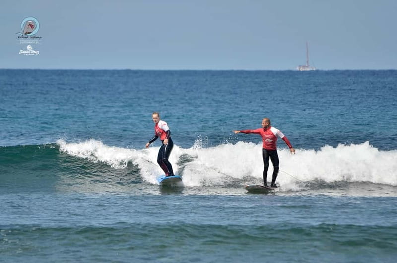 Tenerife : clases de surf para principiantes y intermedios - What happens during the 30-minute theory session