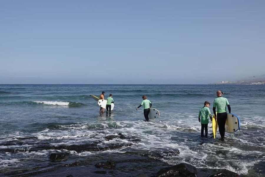 Tenerife - Las Américas: Surf Lesson (Small Groups,All Gear) - From beach briefing to first waves