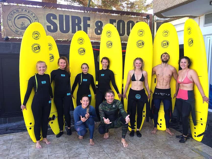 Tenerife - Las Américas: Surf Lesson (Small Groups,All Gear) - Morning, afternoon, or sunset sessions