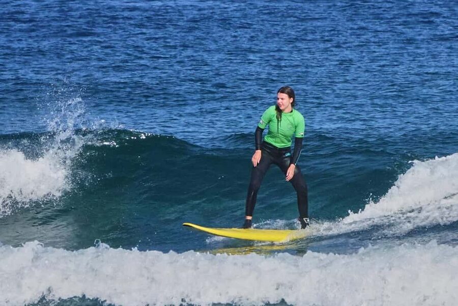 Tenerife - Las Américas: Surf Lesson (Small Groups,All Gear) - The Ocean Freaks Surf Café and yoga option