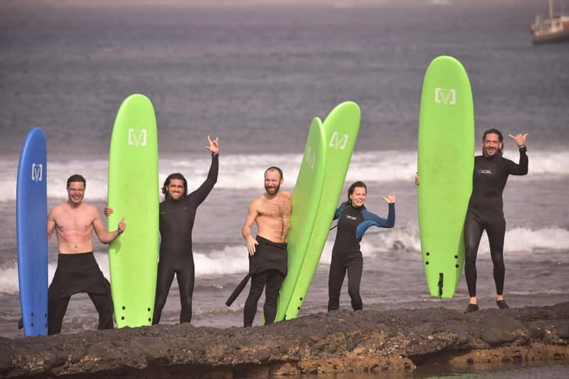 Tenerife / Playa de las Americas Surf lessons All levels - The instructors and teaching style