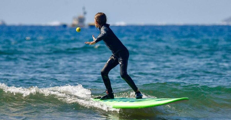 Tenerife: Surfing Lesson for Kids in Las Americas - A gentle first step into surfing