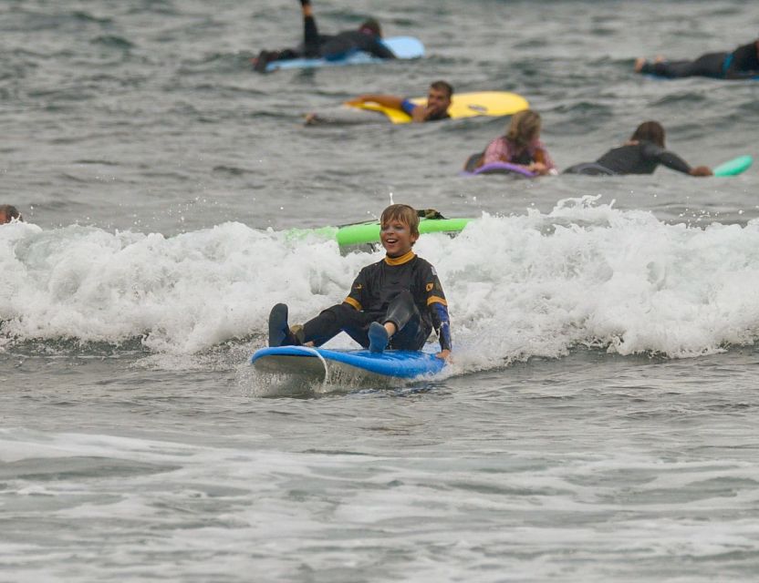 Tenerife: Surfing Lesson for Kids in Las Americas - A small but useful cancellation cushion