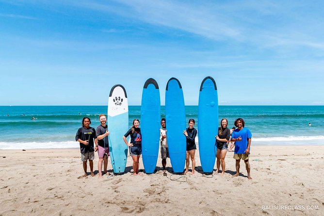 The best surf lessons in Kuta - Beach practice before you enter the water