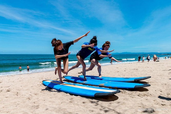 The best surf lessons in Kuta - The first 45-minute session in the sea